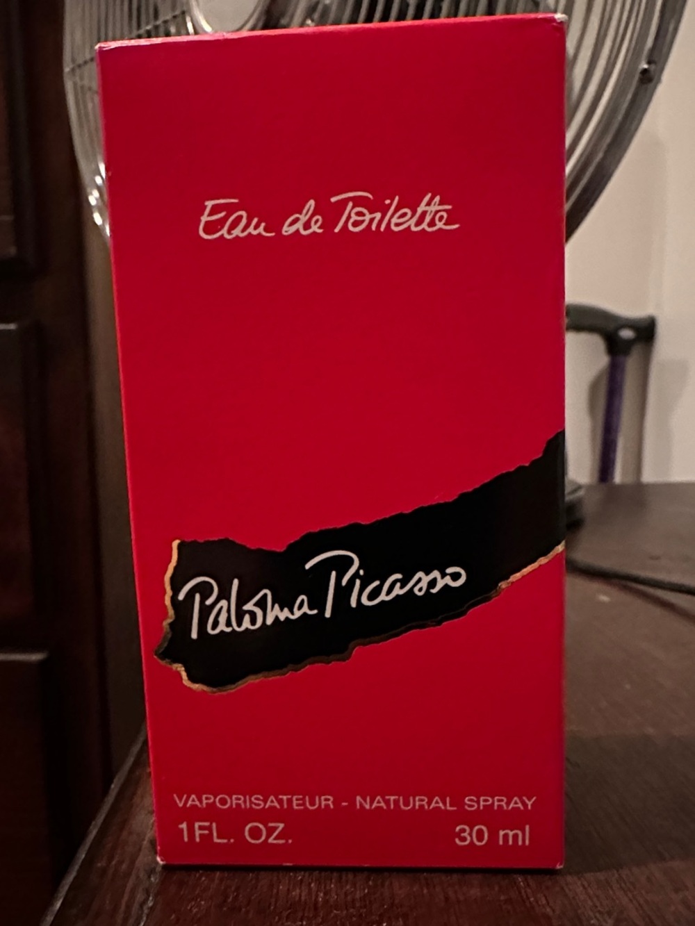 Paloma Picasso Red and Black Eau de Toilette Packaging NWT